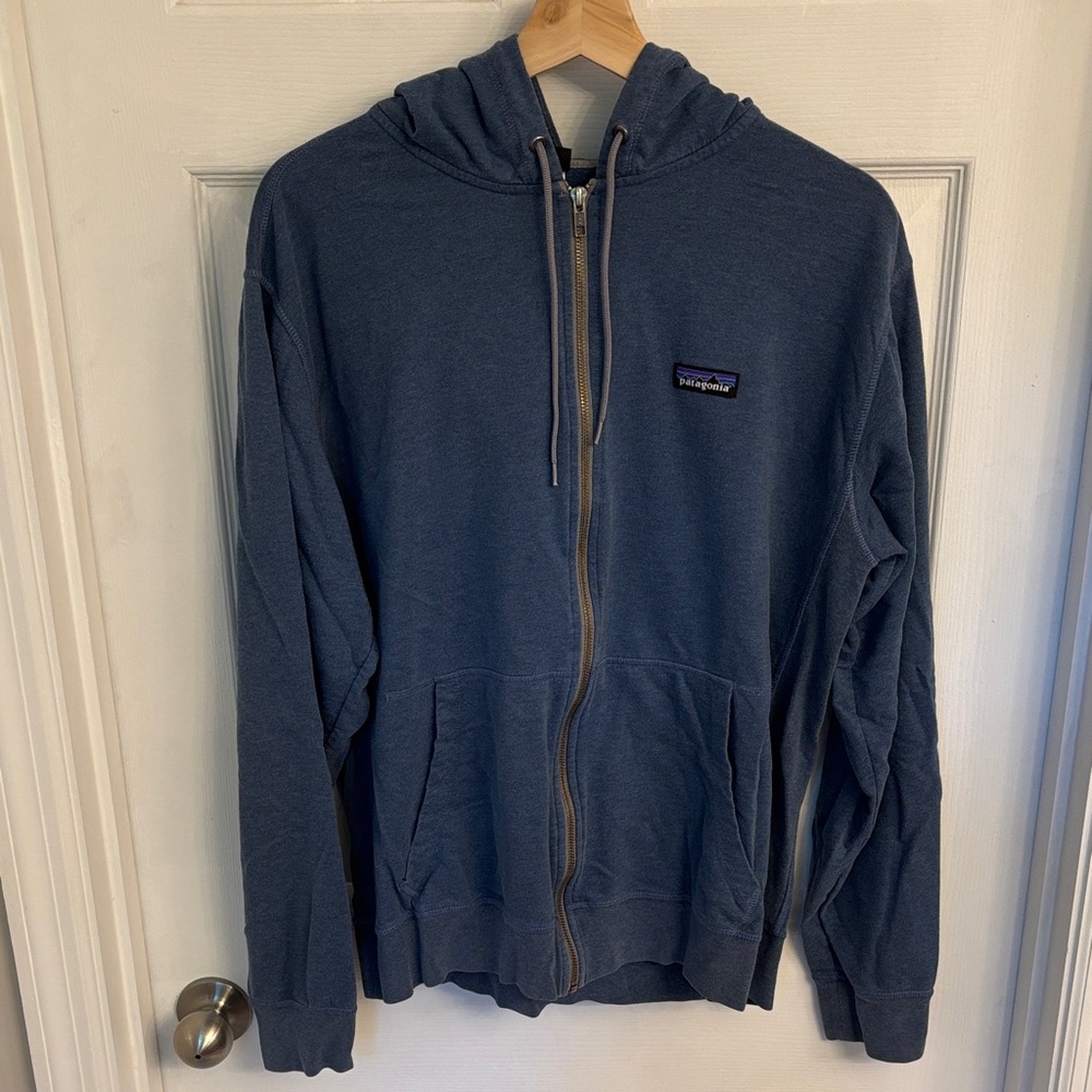 Patagonia Organic Cotton Zip-Up Hoodie